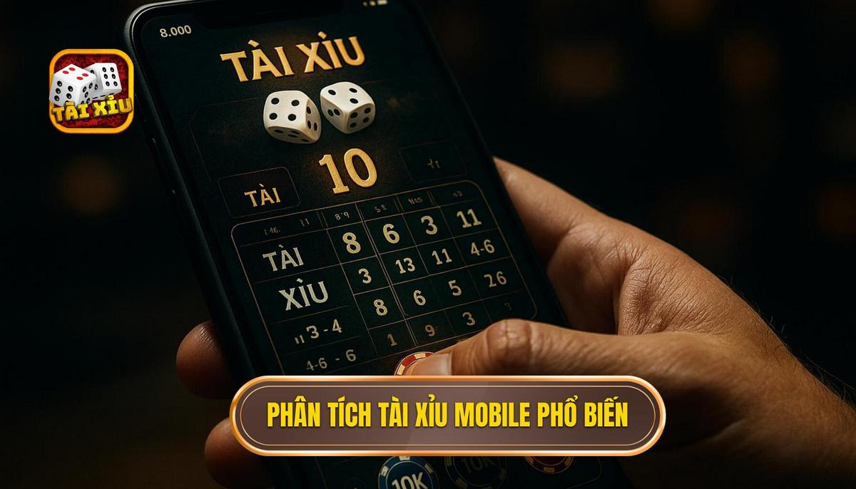 Phân tích các loại hình tài xỉu mobile phổ biến nhất