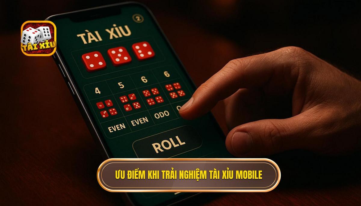 Ưu điểm vượt trội khi trải nghiệm tài xỉu mobile so với phiên bản web