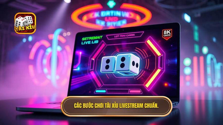 3. Các bước chơi tài xỉu livestream chuẩn.
