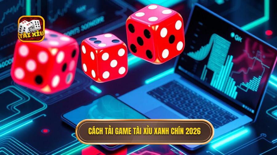 3. Cách tải game tài xỉu xanh chín 2026